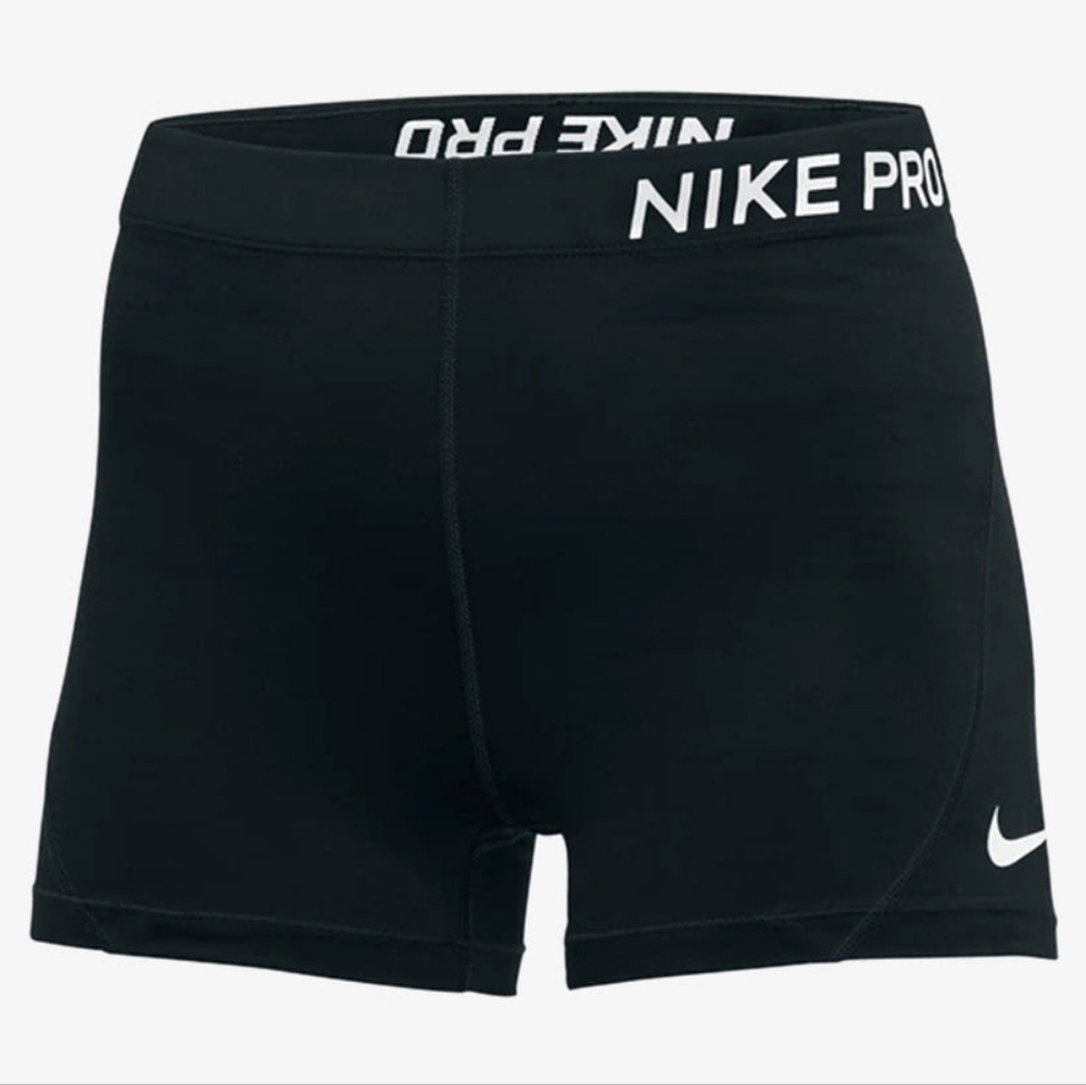Nike Pro Compression Black Shorts Women's Size Medium